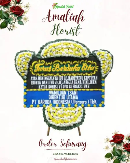 Papan Bunga Duka Paripurno